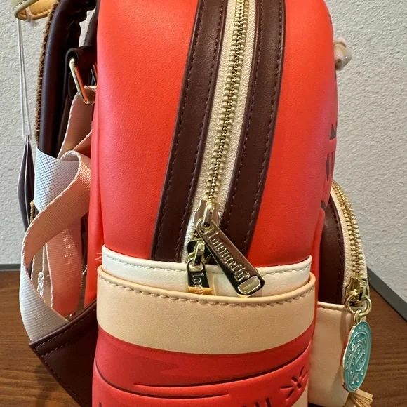 NWT Disney Loungefly Moana Cosplay Mini Backpack - Picture 3 of 7